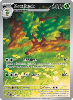 Carta Sawsbuck da coleção White Flare