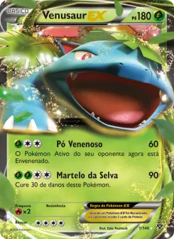 Carta Venusaur EX