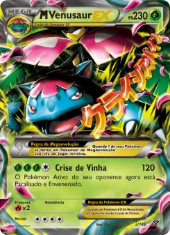 Carta M Venusaur EX