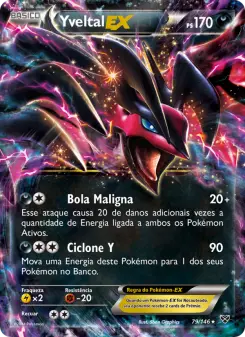 Carta Yveltal EX