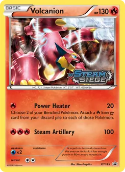 Cartas de Volcanion