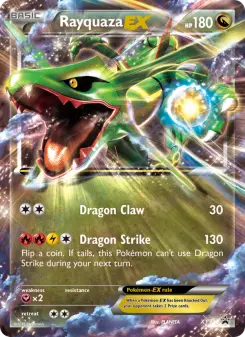 Carta Rayquaza EX