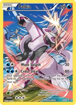 Carta Palkia da coleção XY Black Star Promos